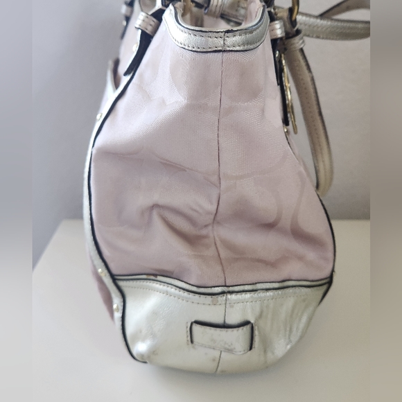 Coach Alexandra Signature Jacquard Tote - Picture 8 of 14